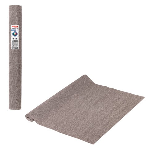 Бумага гофр. Brauberg Fiore 140 г/м2 серая (904) 50х250 см 112598 цена за 5 шт , 